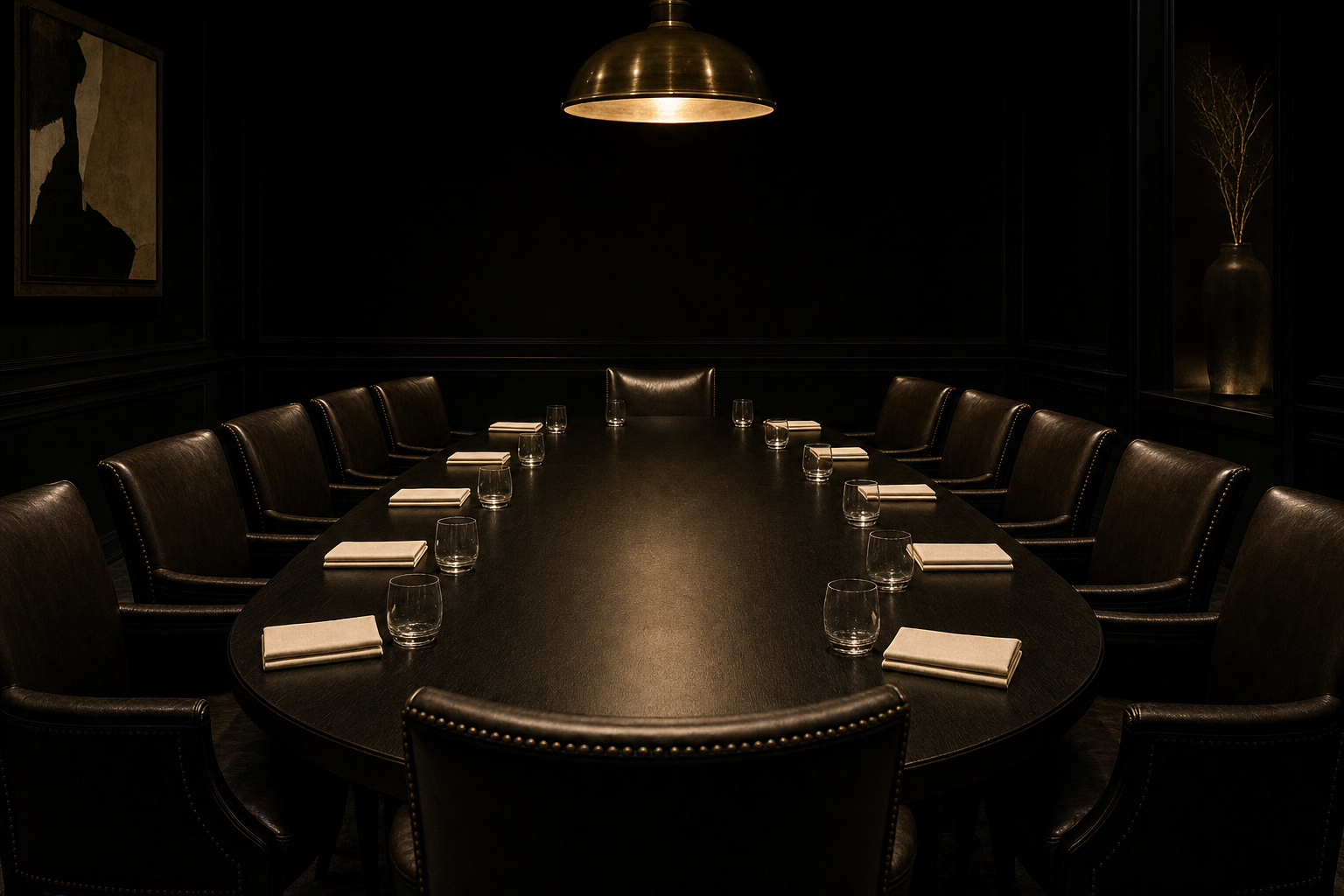 Private meeting room